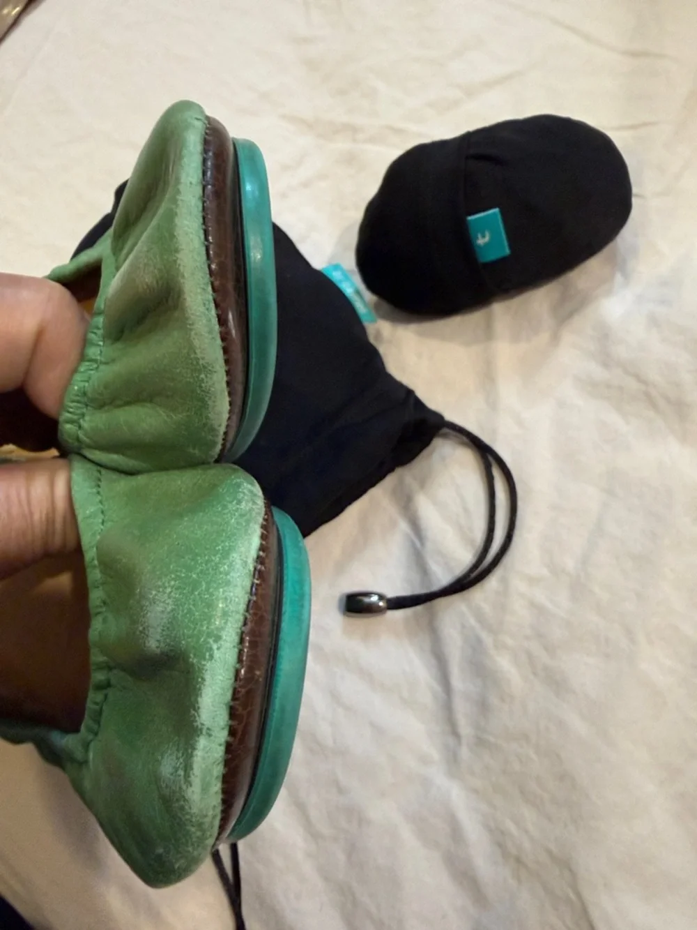 tieks green